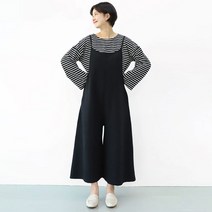 마더라이크 와이드 점프수트 임부복 T808