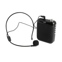 넥시 휴대용 블루투스 마이크 앰프 강의용, NX-AMPS01, 블랙
