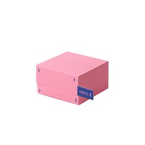 탭박스 XS 8 x 8 x 4.5cm, 핑크, 40개
