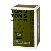 탐앤탐스 그린빈 빠져커피, 30개입, 1개