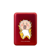 오니기리 캐릭터 손난로 보조배터리 휴대용 양면 5000mAh HOT9, PDB-HOT9, 크오