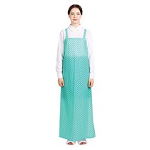 웰프런 반투명 우레탄 유니도트 방수앞치마 대, 민트, 1개