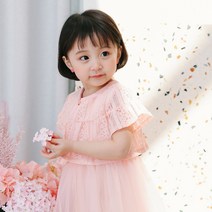 라라아망 여아용 레이스 프릴 볼레로