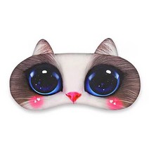 동물 그래픽 안대 11 연지곤지 고양이, 1개입, 1개