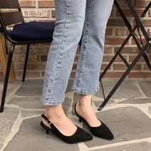 베이직 스틸레토 슬링백 5cm sn289