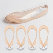 엑스미스 여성용 발바닥 보호 쿠션 고리 덧신 5족