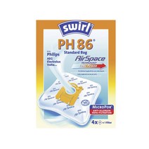 스월 일렉트로룩스 청소기 부직포 먼지봉투 4p, PH86, 1개