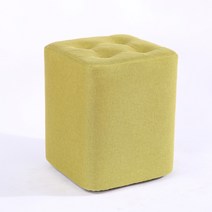 유앤미 심플 네모 스툴 DZ003 L, 그린