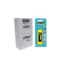 올파 안전커터 SK-7전용 리필날 SKB-7/10B, 6개