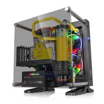 써멀테이크 Core P1 TG 미니 ITX 강화유리 PC케이스