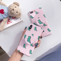 HS&D 공룡패턴 스마트톡 그립톡 아이폰케이스 휴대폰 케이스