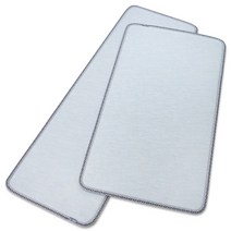 삼바텍 직물패턴 PVC 다용도 쿠션 주방매트, 그레이