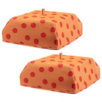 아리코 주방 단열 푸드커버 사각형 토마토, 2개