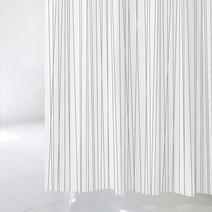 수풀 샤워 커튼 SC 657 1520 x 1880 mm + 스테인리스 고리, 1세트