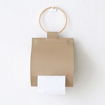 데코토닉 플레인 레더 롤티슈커버, 베이지