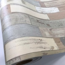 무늬목 패널 엠보 시트지 AIR-8509, 빈티지패널