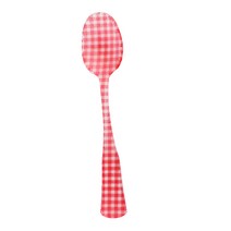코지테이블 사브르 챰 깅엄체크 티스푼, 레드, 1개