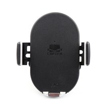 카템 차량용 15W 고속 차량용 무선 충전 거치대, 1개, 블랙