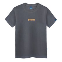 진마니아 남녀공용 빅사이즈 마니아 라운드 반팔 티셔츠 TS-043