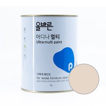 페인트인포 올바른 어디나 멀티 페인트 1L, 레전시베이지, 1개