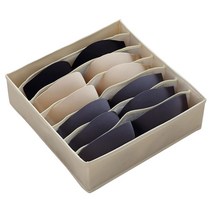 OON 속옷 양말 칸막이 서랍정리함 7칸 파스텔 노랑, 1개