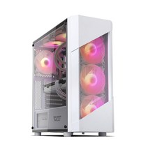 프리플로우 조립 PC 화이트 ELITE GAMING i7 플러스 (i7-10700F), WIN 미포함, RAM 8GB, SSD 240GB