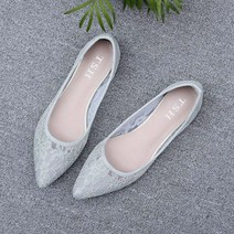 콩 레이스 여성 단화