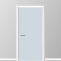 유니크만능시트벽지 붙혔다 떼었다 가능 현관문 시트 2p, 단색 스카이블루