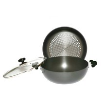 매직골드 유리뚜껑 2단 찜솥, 24cm, 1개
