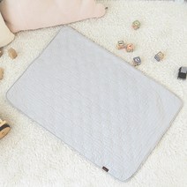 아이자리 순면 누빔 방수 패드, 네오그레이