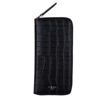 엘엠엔3011 크로커다일 엠보 장지갑