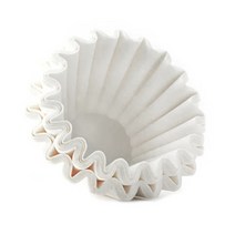 칼딘 웨이브 핸드드립 여과지 필터 화이트 155mm, 50매입, 2개