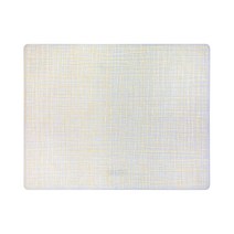 까사무띠 따볼라 린넨 직사각 실리콘매트, 아이보리, 40 x 30 cm
