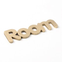 클라마 픽토 도어사인 디자인문패 Room, 골드