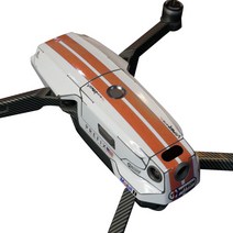 SETA 매빅2 스킨 랩핑 데칼 리버리M 리버리킷V, 오렌지, 1개