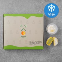 복담 녹차를 품은 감귤 찹쌀떡 (냉동), 75g, 9개