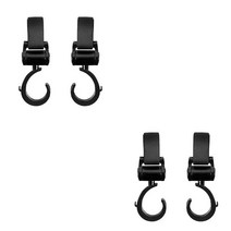 360도 회전 벨크로 유모차걸이 버기훅 2p, 2세트