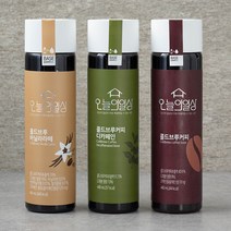 오늘의일상 콜드브루 440ml + 디카페인 440ml + 바닐라라떼 440ml 커피 세트, 1세트