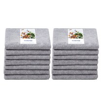 쓱싹 초극세사 카페 행주 그레이, 14개