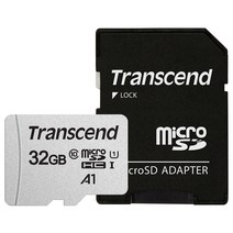 트랜센드 300S-A 마이크로 SD카드, 32GB
