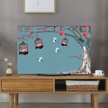 올나인 다양한 스타일 TV커버, 나무