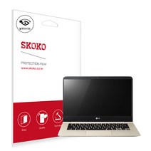 스코코 LG 그램14 14Z960/14ZD960 올레포빅 액정 보호필름, 1세트