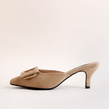 씨엔토 여성용 엔디아 스웨이드 블로퍼 6cm 2ST32