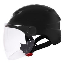 캐리하프 오토바이 헬멧, 무광블랙