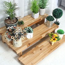 어반데코 원목화분받침 1000 x 200 x 240 mm, 혼합색상