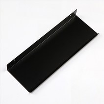 타공판 스틸선반 중 50cm + 타공판 나비볼트 악세서리, 1세트, 블랙(선반)