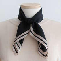 바비수 쁘띠 심플라인 스카프