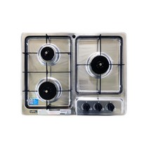 Haatz 빌트인 후드 연동형 가스레인지 3구, GC-3605SDRH, LPG