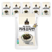 김연구가박향희 카레김자반, 20g, 6개