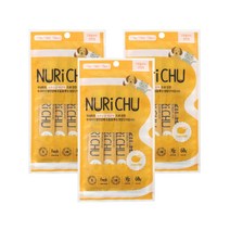 오복누리 누리츄 강아지 유산균 프리바이오틱스 15g x 4p, 닭가슴살, 3세트